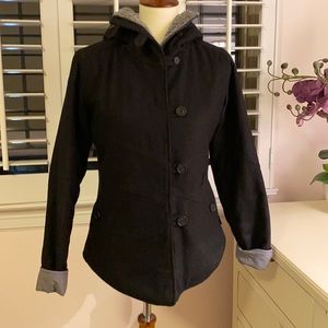 Patagonia Black Stylish Full Zip Coat
